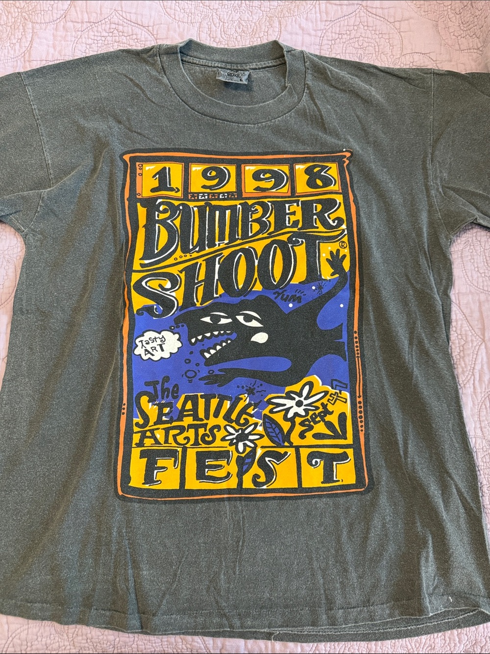 Ultra Rare - 1998 Seattle Bumbershoot Music & Arts Festival T-Shirt